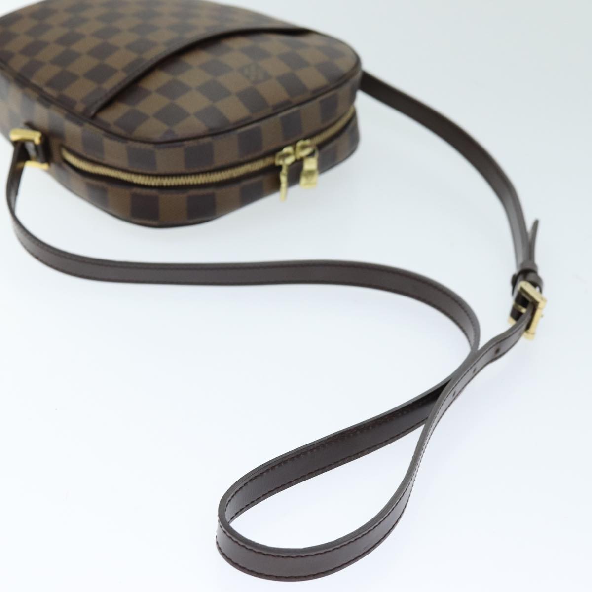 Louis Vuitton Ipanema Brown Canvas Shoulder Bag