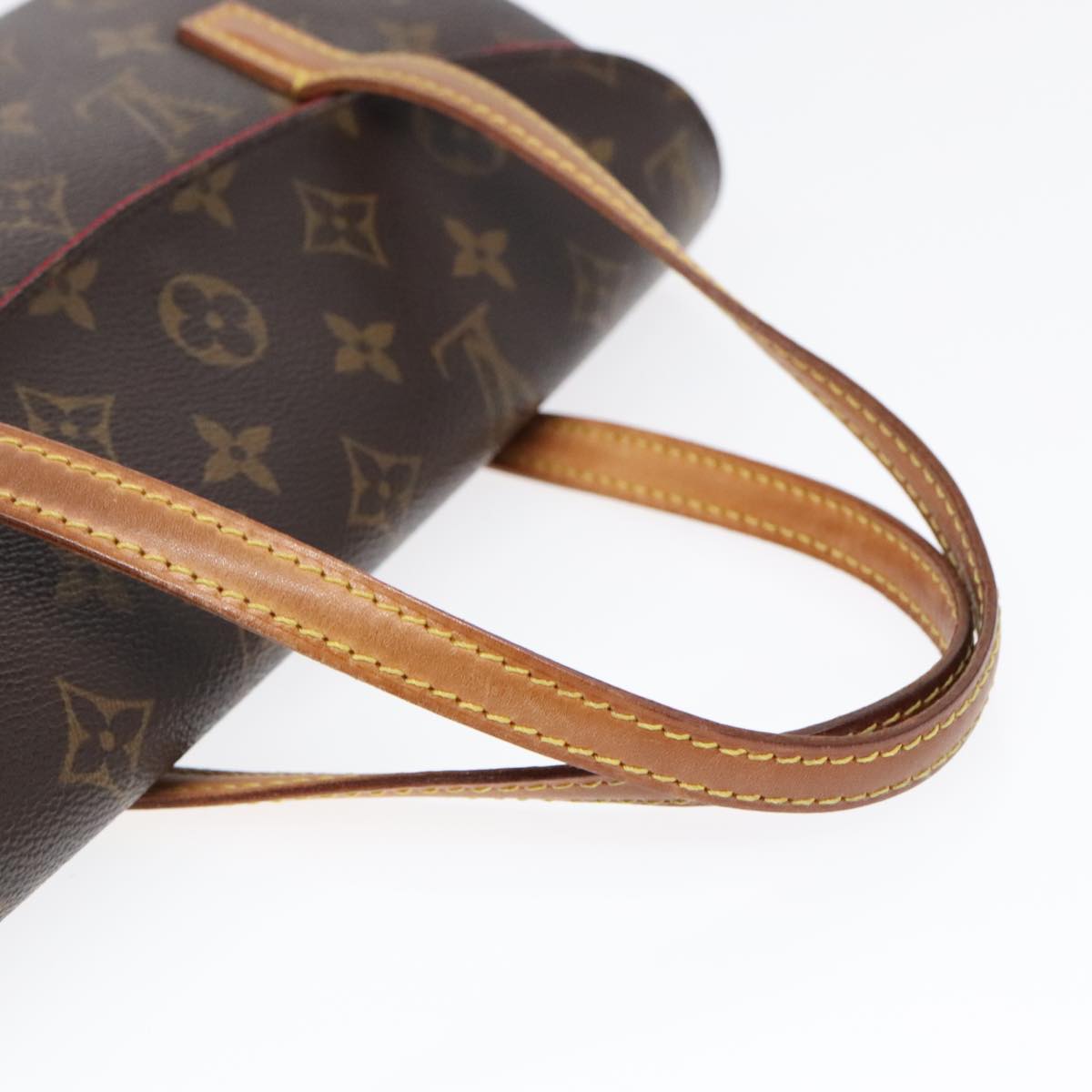 Louis Vuitton Sonatine Brown Canvas Hand Bag