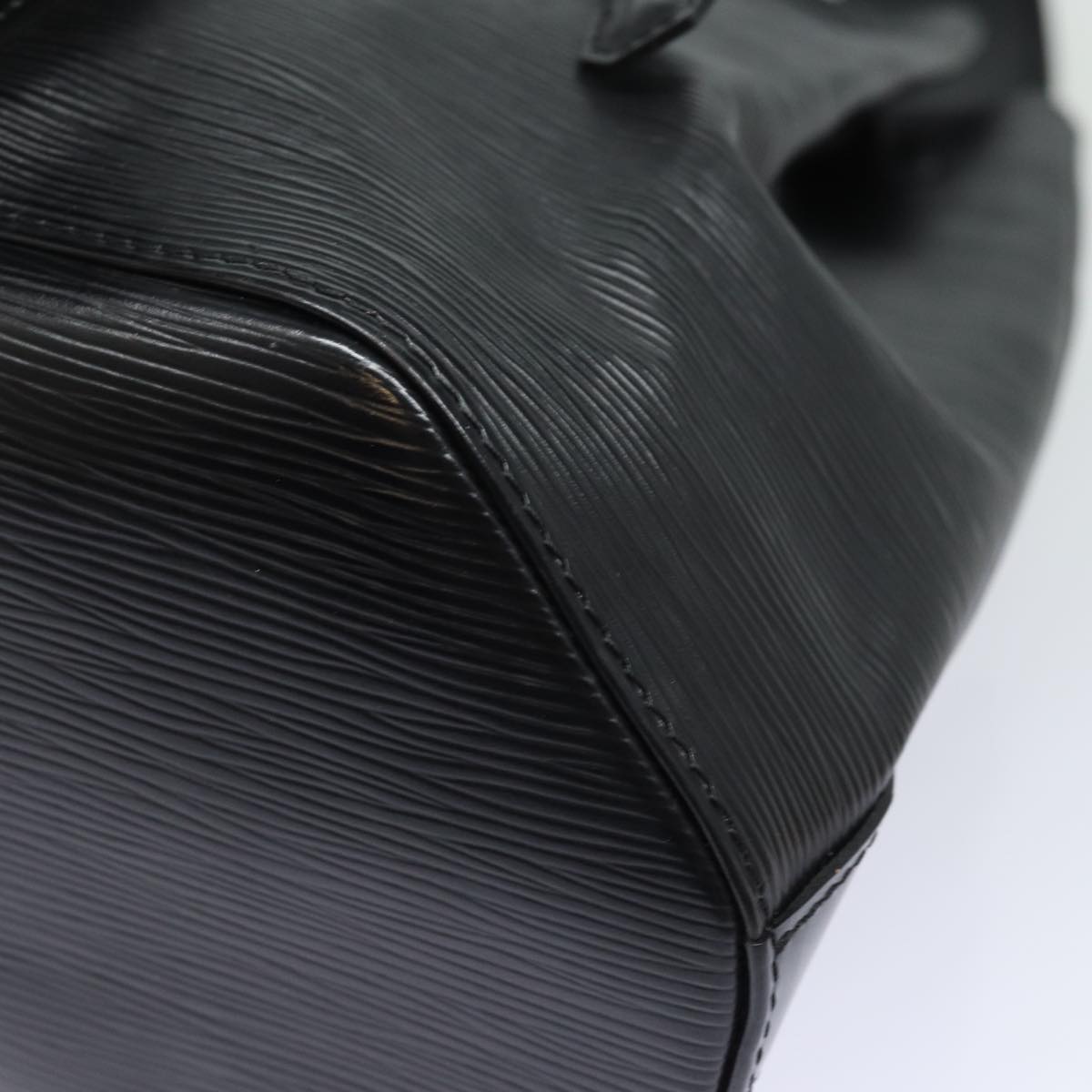 Louis Vuitton Minuit Black Leather Backpack Bag