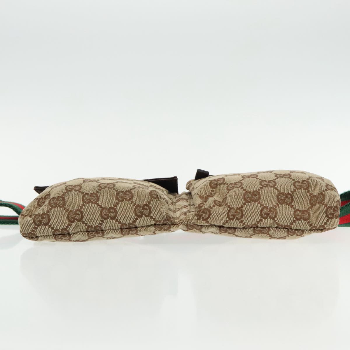 Gucci Ophidia Beige Canvas Clutch Bag