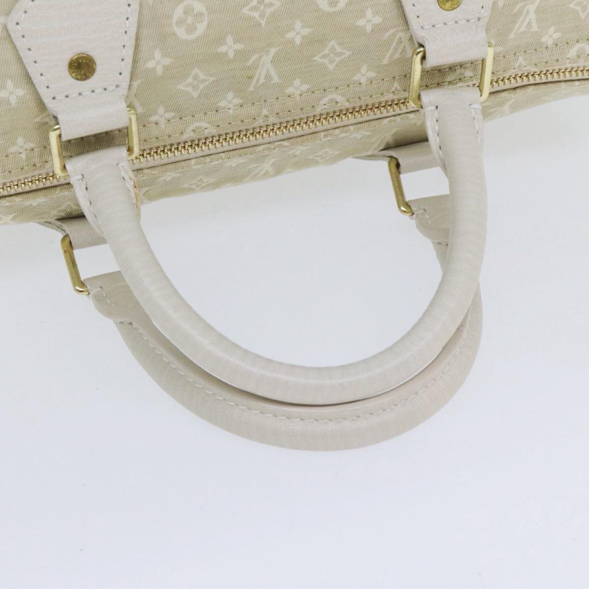 Louis Vuitton Speedy 30 Beige Canvas Hand Bag