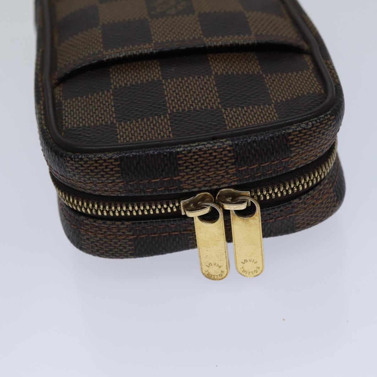 Louis Vuitton Okapi Brown Canvas Clutch Bag