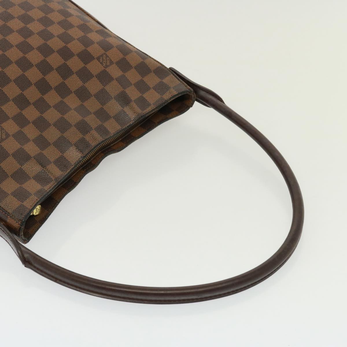 Louis Vuitton Looping Brown Canvas Shoulder Bag