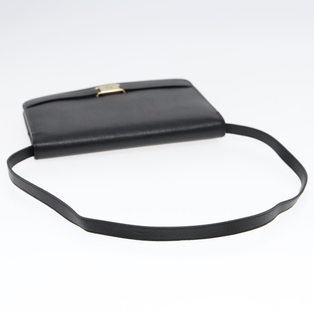 Dior Black Leather Shoulder Bag