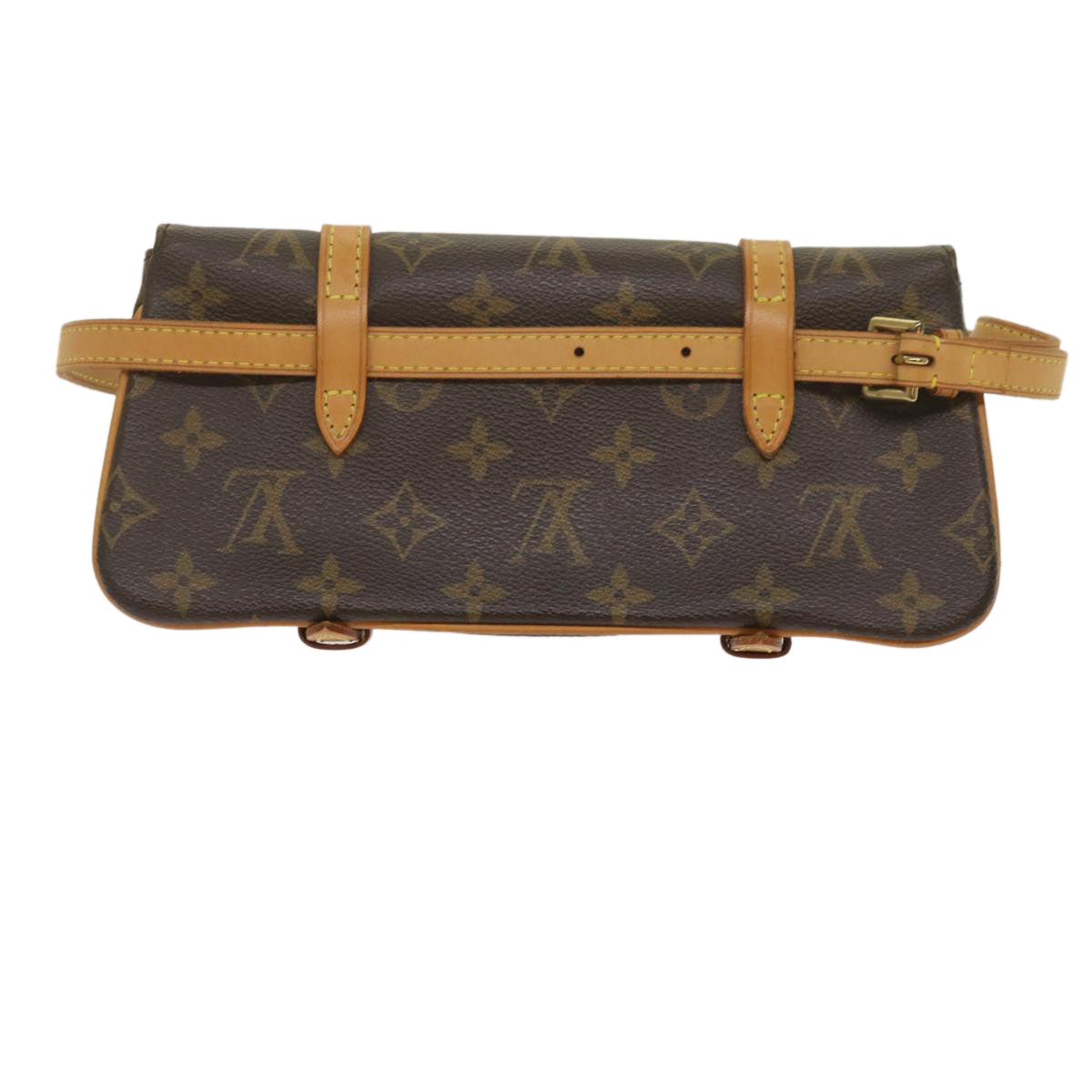 Louis Vuitton Marelle Brown Canvas Shoulder Bag