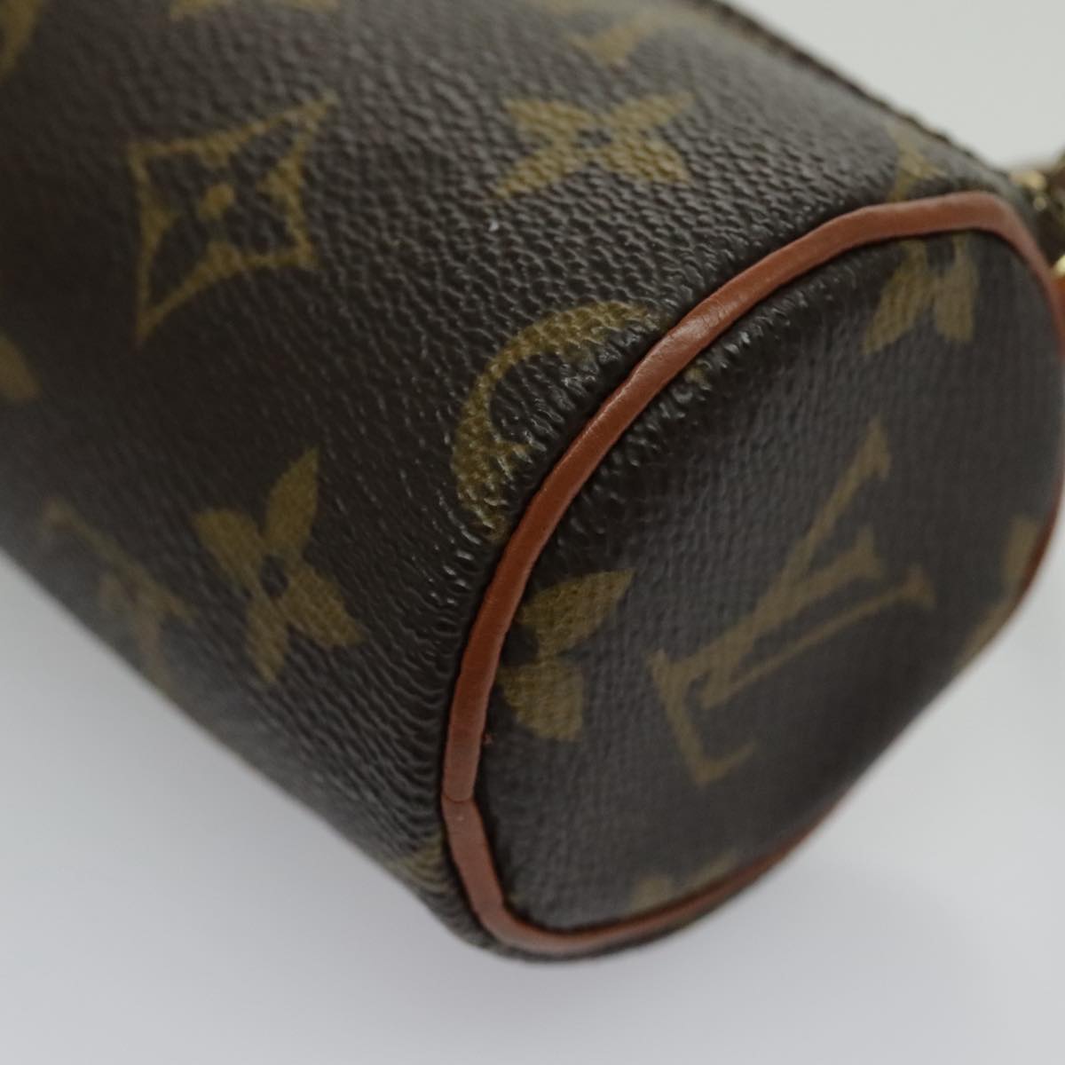 Louis Vuitton Mini baby papillon Brown Canvas Clutch Bag