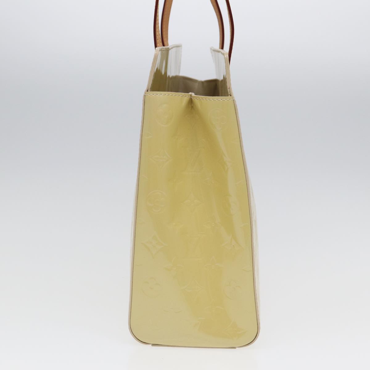 Louis Vuitton Catalina Yellow Patent Leather Tote Bag