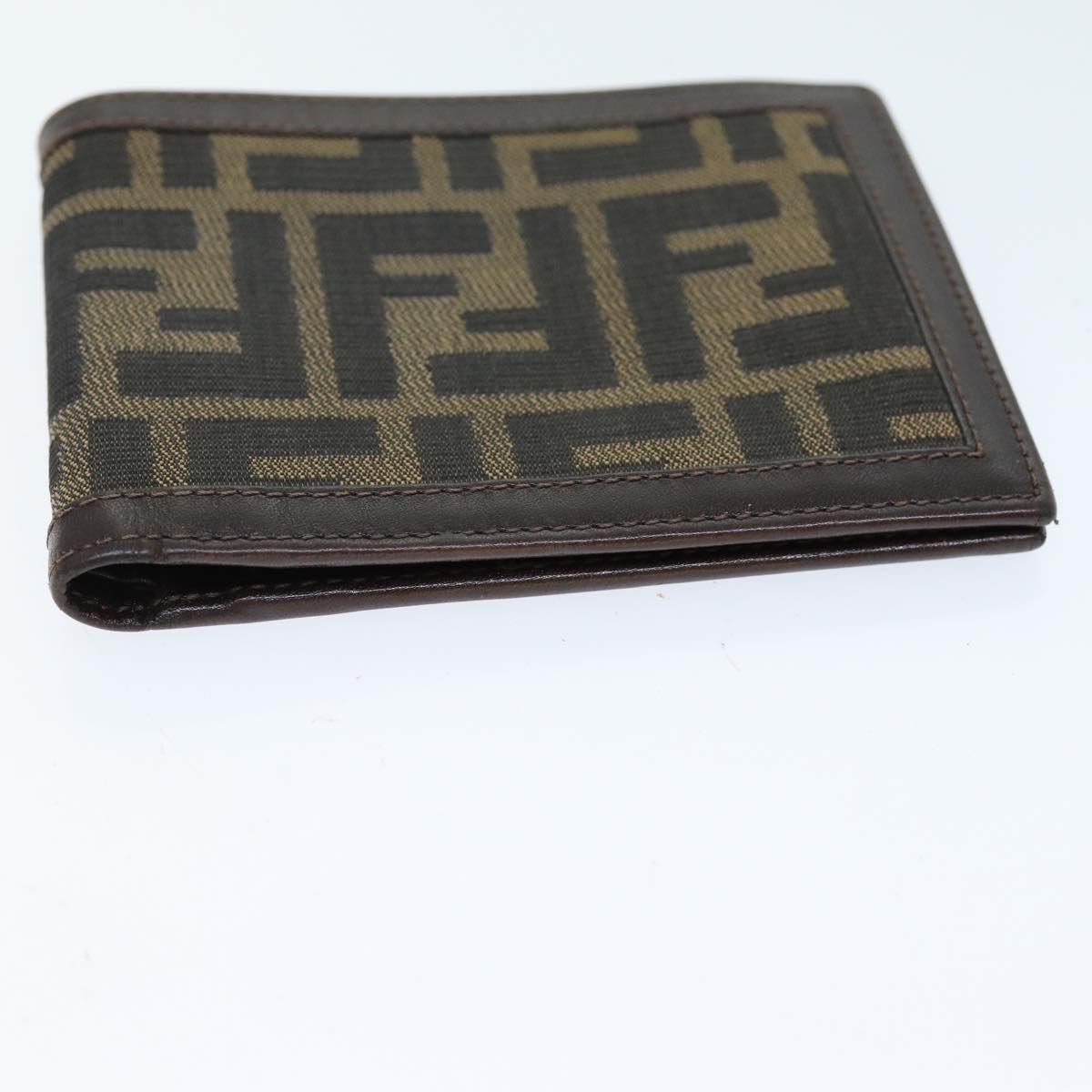 Fendi Zucca Brown Canvas Wallet Accessories