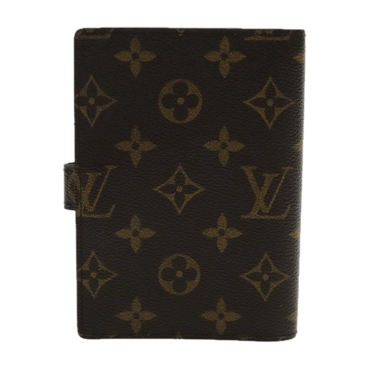 Louis Vuitton Agenda PM Brown Canvas Wallet Accessories