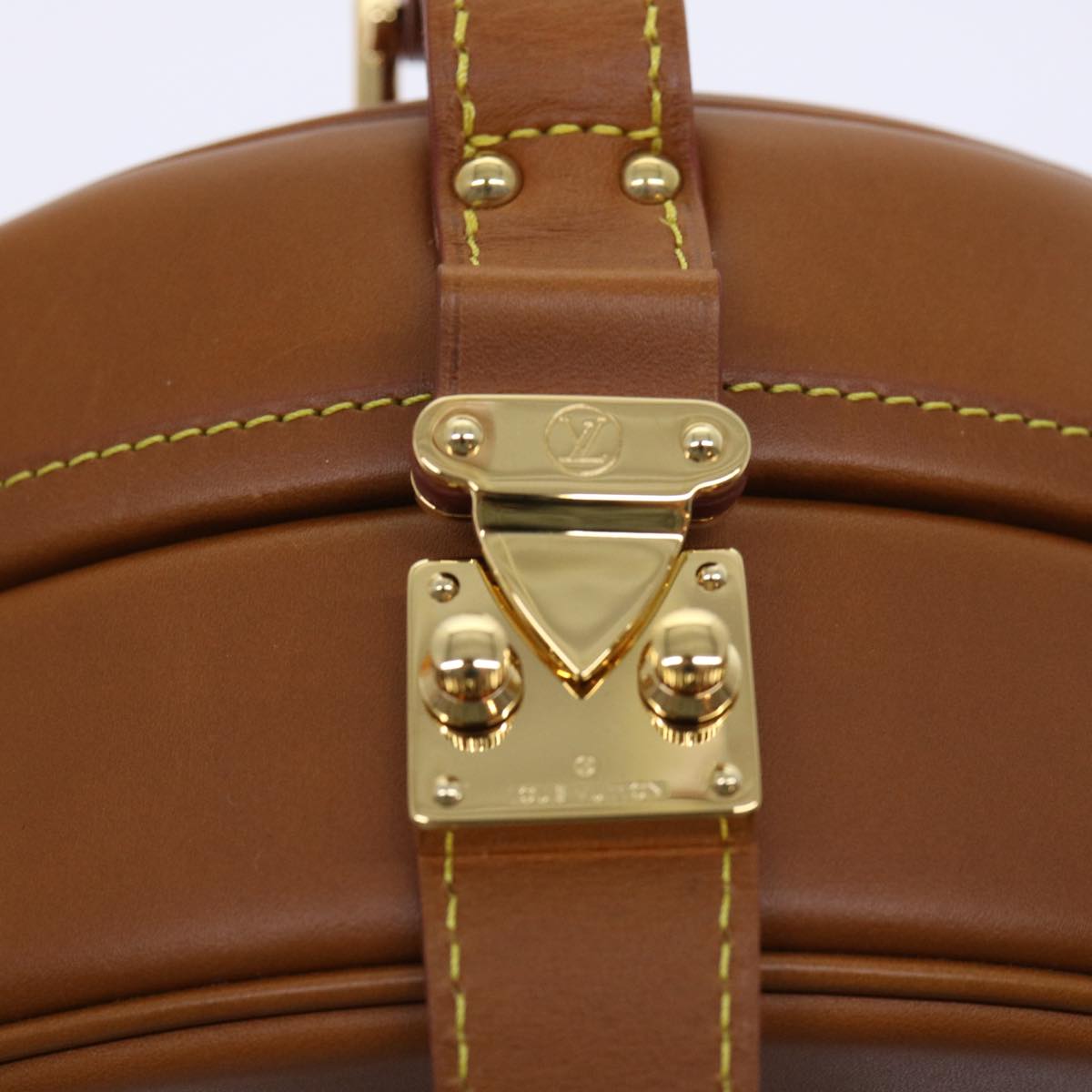 Louis Vuitton Brown Leather Shoulder Bag