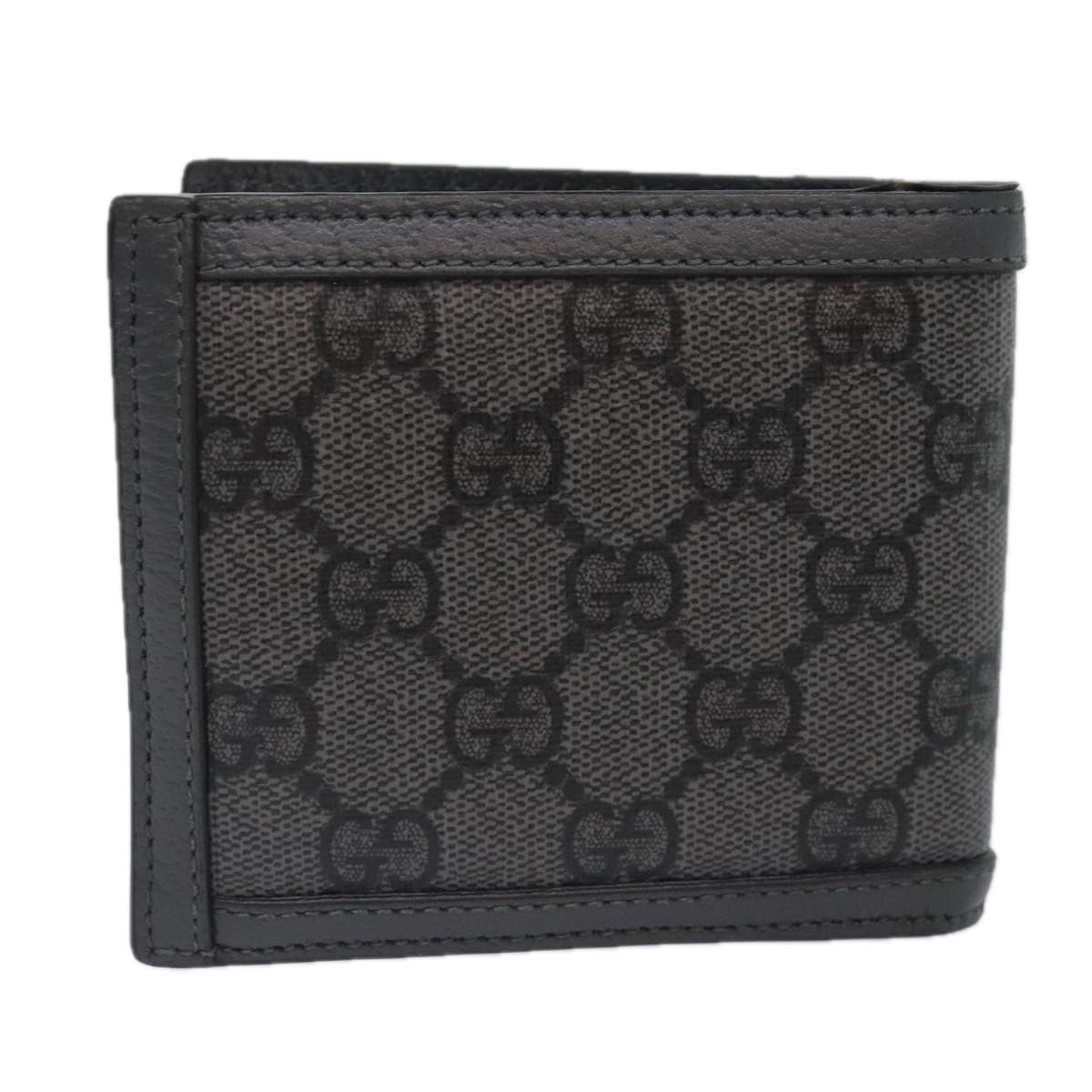 Gucci Ophidia Grey Canvas Wallet Accessories