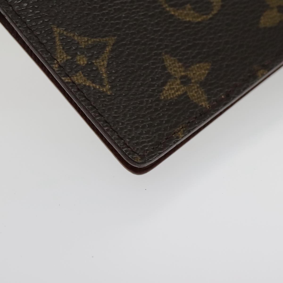 Louis Vuitton Agenda PM Brown Canvas Wallet Accessories