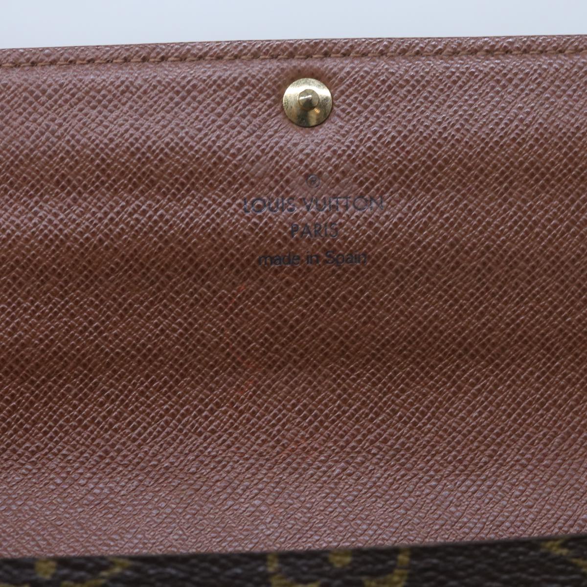 Louis Vuitton Brown Canvas Wallet Accessories