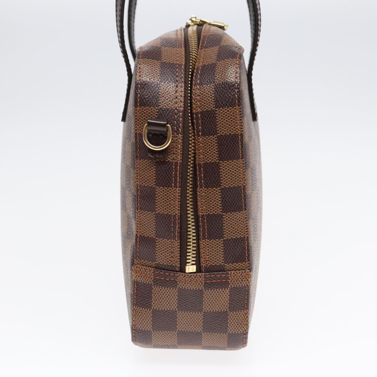 Louis Vuitton Spontini Brown Canvas Hand Bag