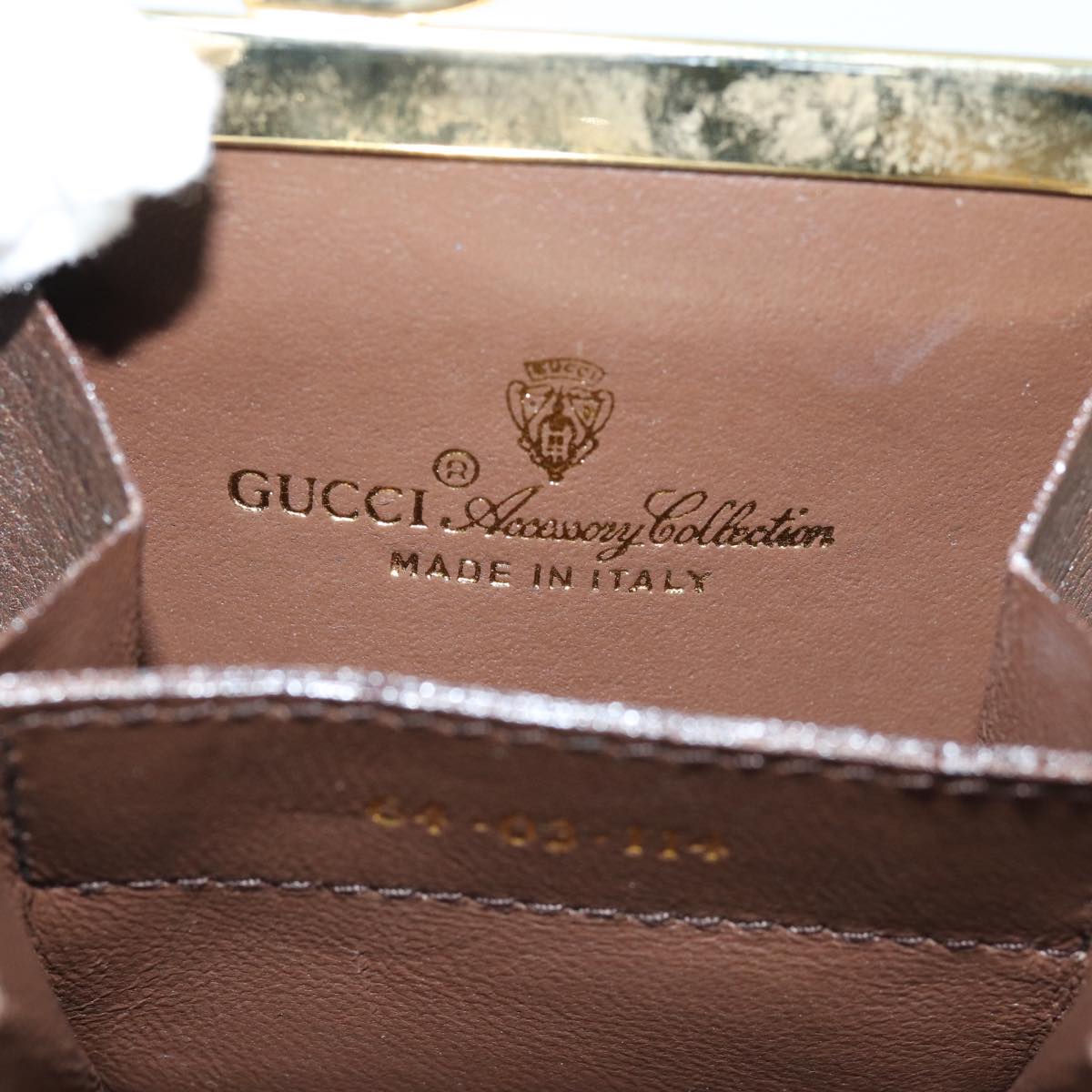 Gucci GG pattern Beige Canvas Wallet Accessories