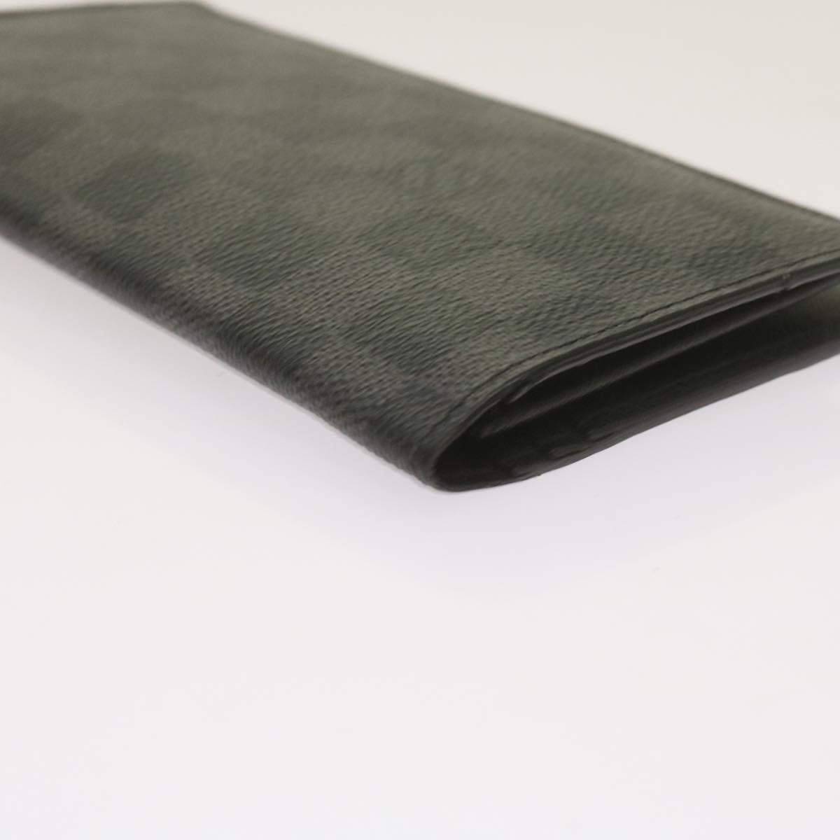 Louis Vuitton Portefeuille Brazza Black Canvas Wallet Accessories