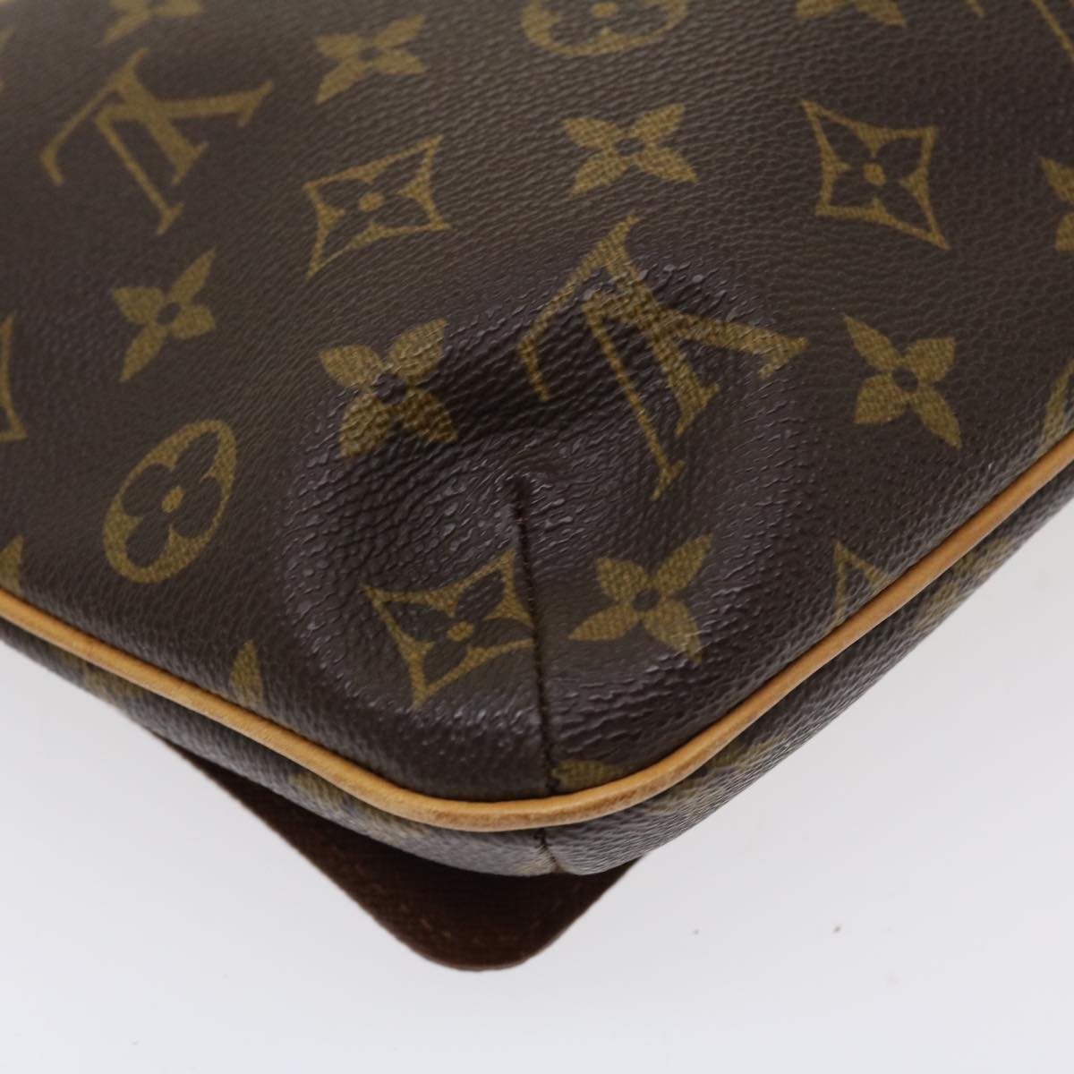 Louis Vuitton Musette Tango Brown Canvas Shoulder Bag