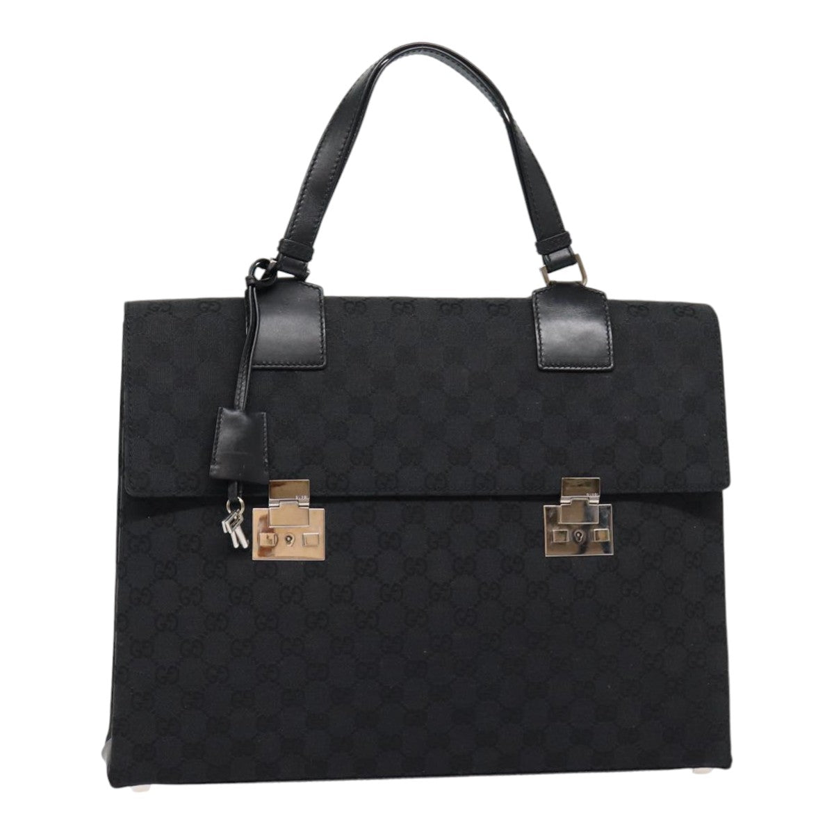 Gucci GG canvas Black Canvas Briefcase Bag