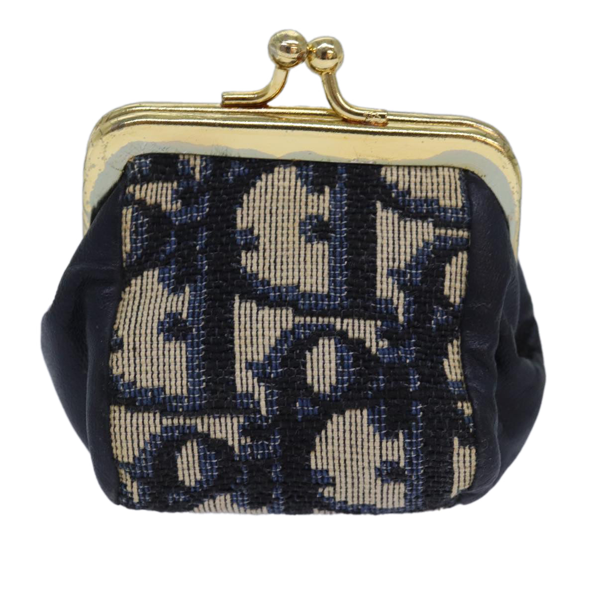 Dior Trotter Navy Canvas Wallet Accessories