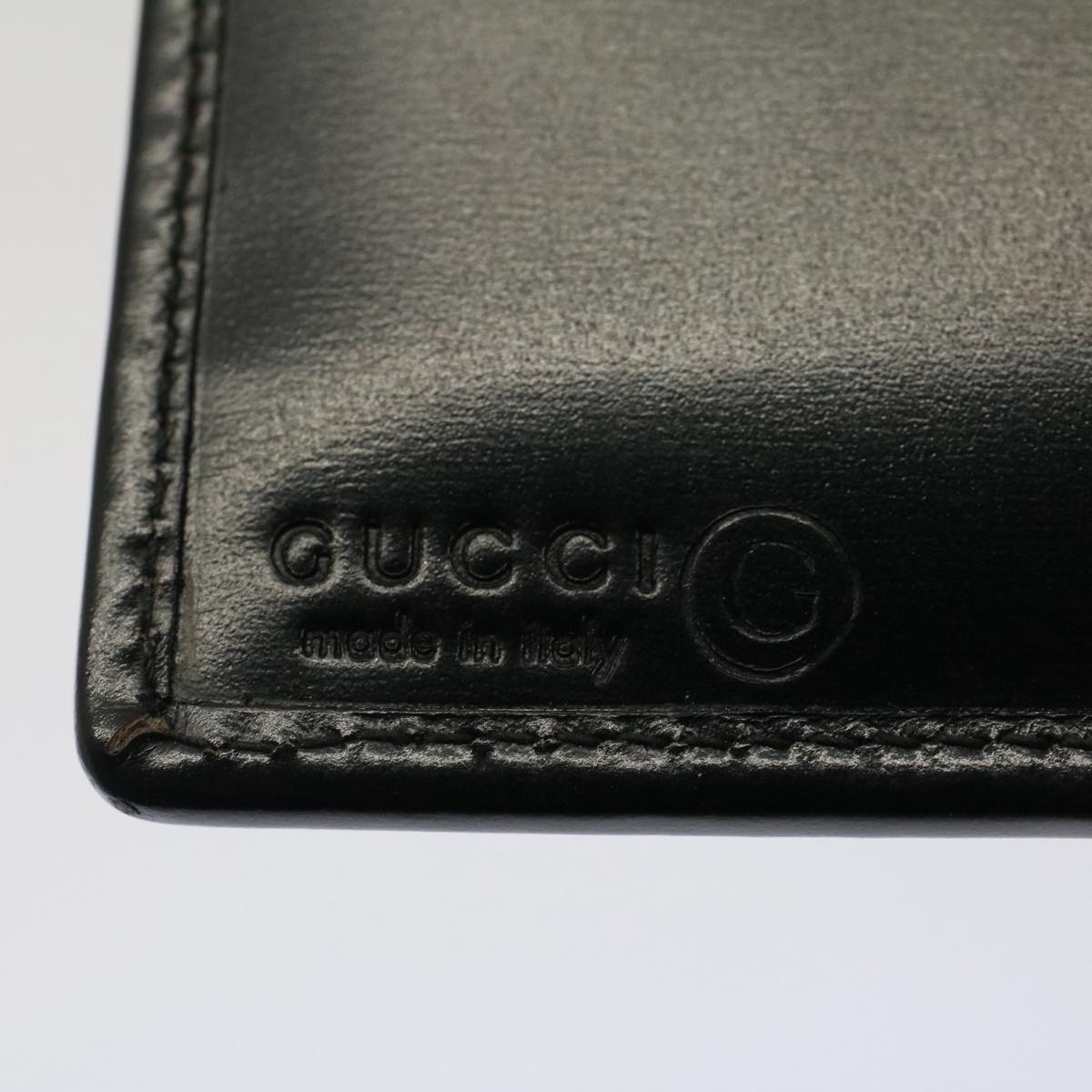 Gucci Demi lune Black Canvas Wallet Accessories