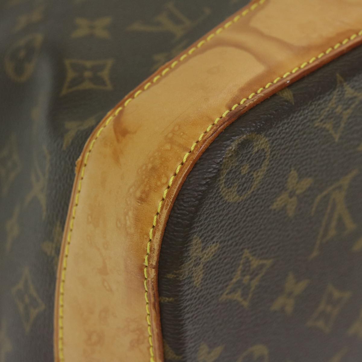 Louis Vuitton Alma Brown Canvas Travel Bag