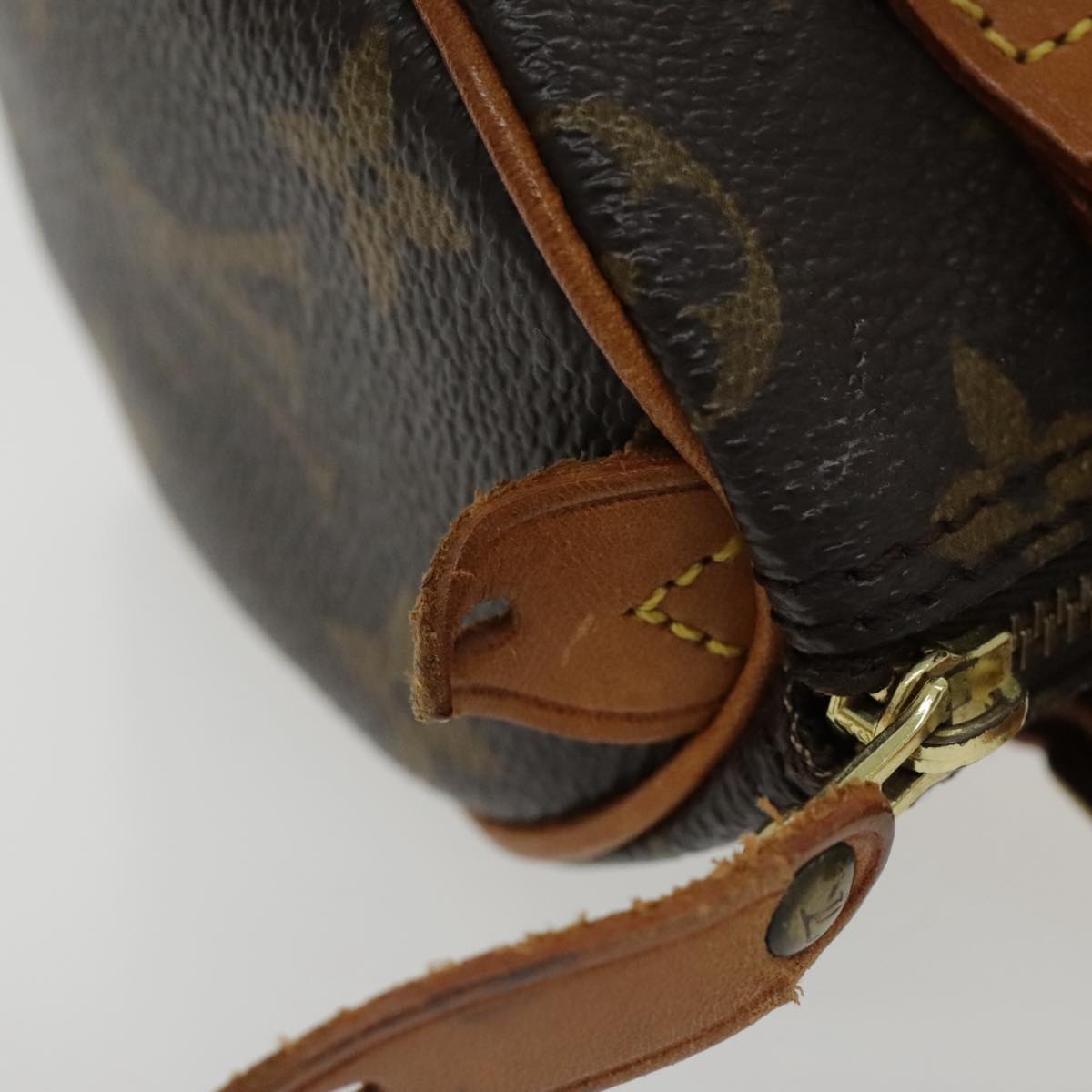 Louis Vuitton Mini speedy Brown Canvas Hand Bag