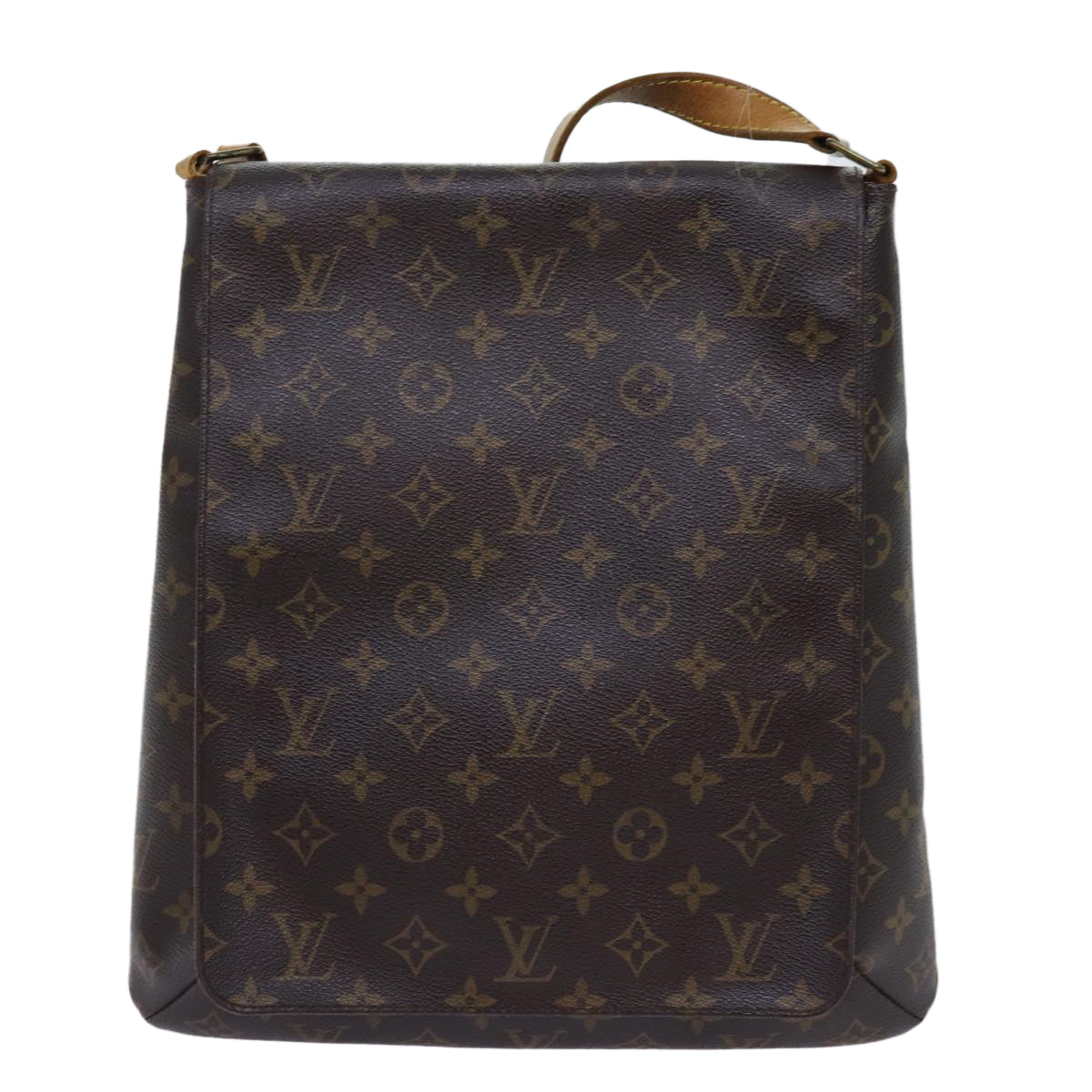 Louis Vuitton Musette Brown Canvas Shoulder Bag