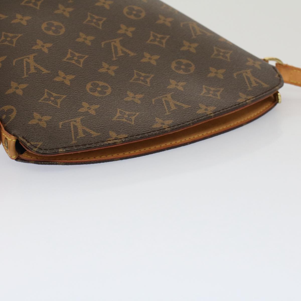 Louis Vuitton Drouot Brown Canvas Shoulder Bag