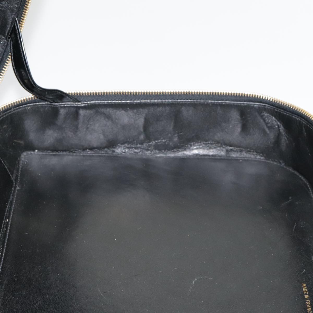 Chanel Black Patent Leather Hand Bag