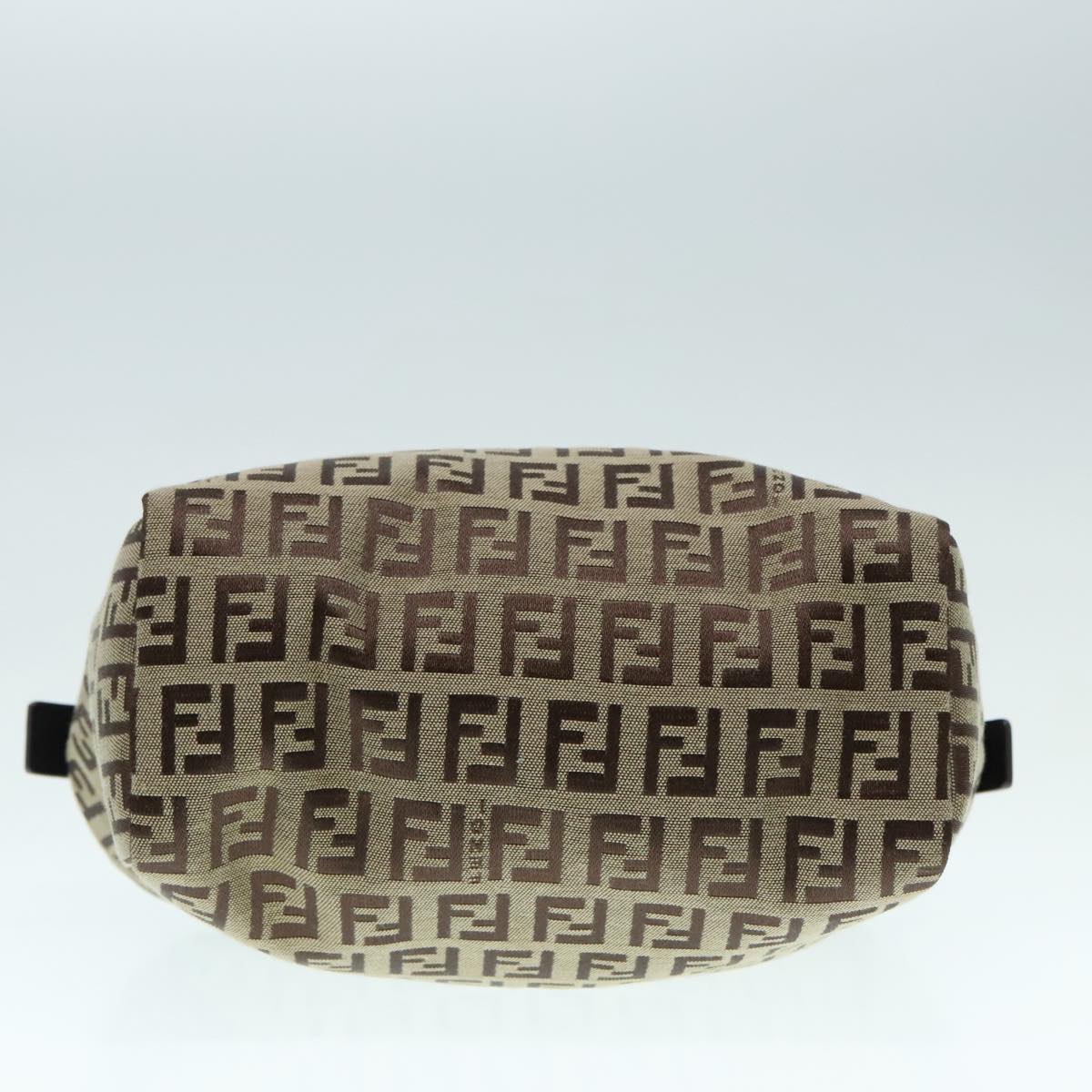 Fendi Zucca Beige Canvas Hand Bag