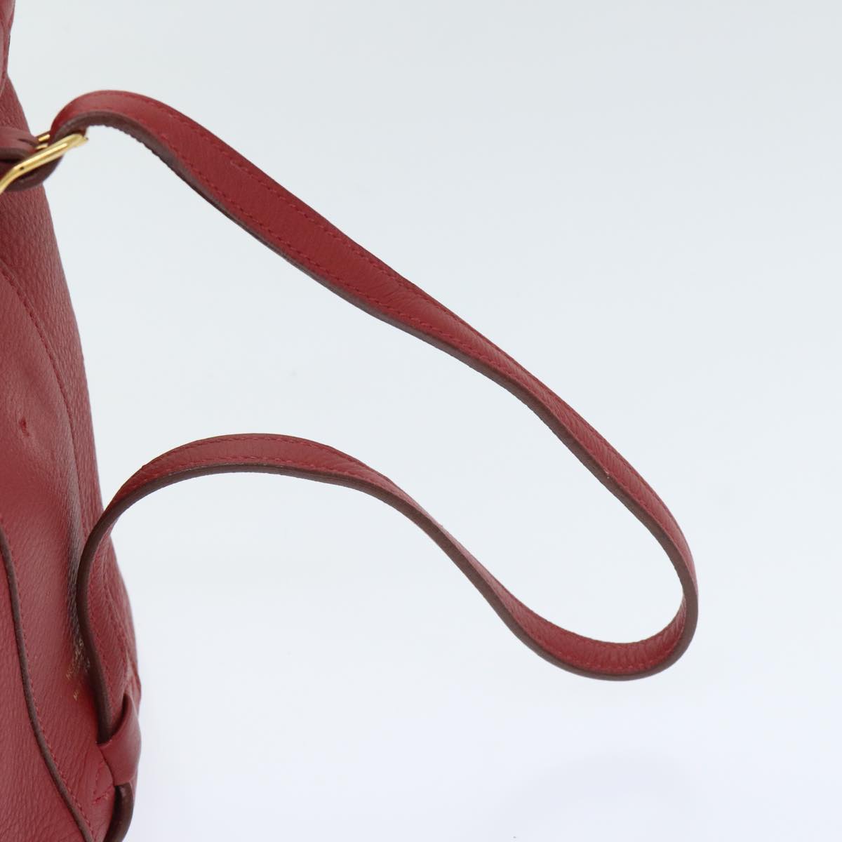 Hermès Red Leather Hand Bag