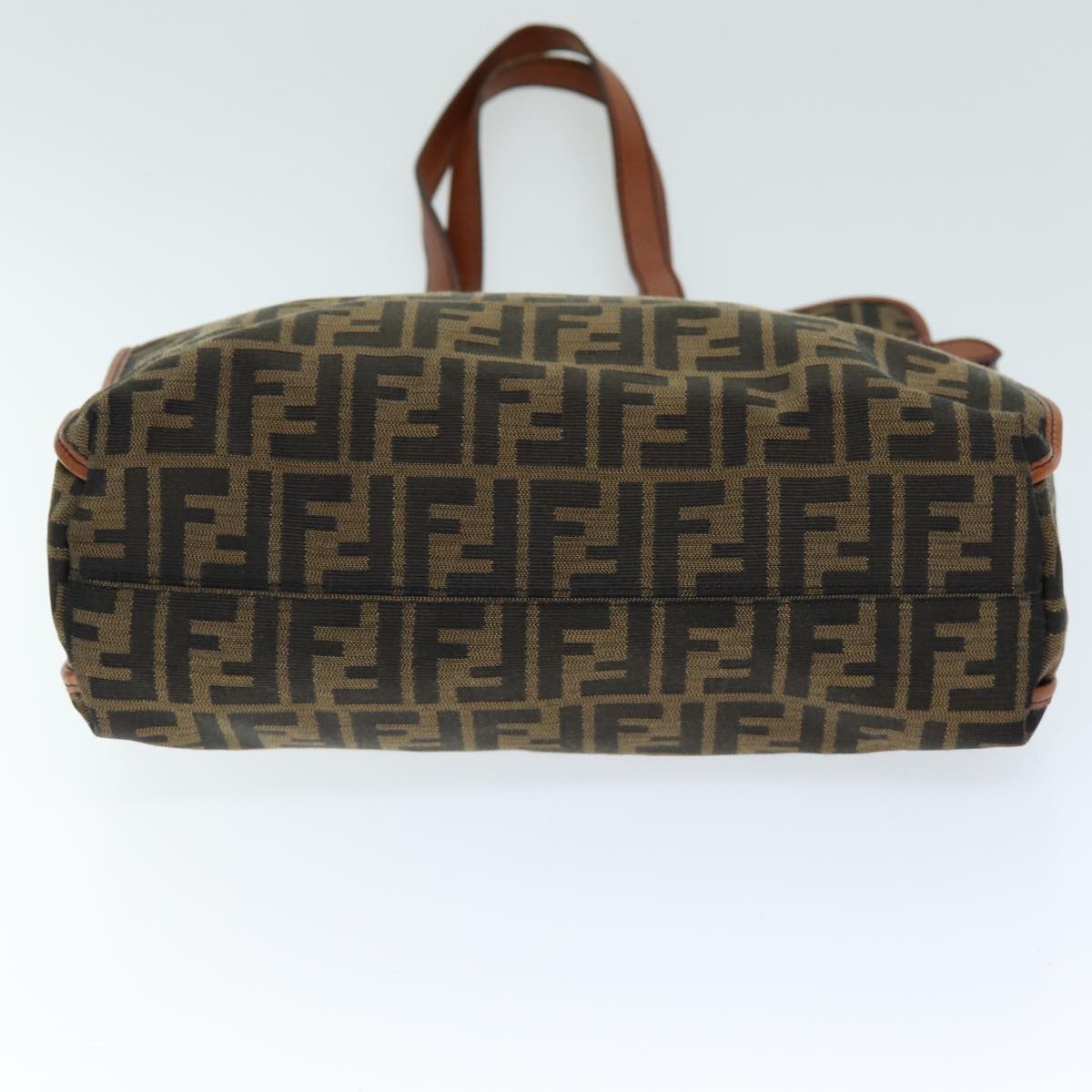 Fendi Zucca Brown Canvas Tote Bag