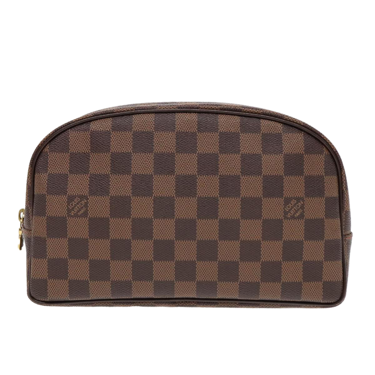 Louis Vuitton Trousse de Toilette Burgundy Canvas Clutch Bag