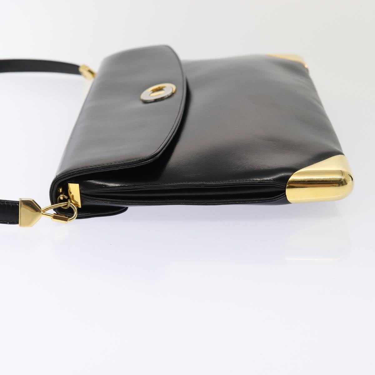 Dior Black Leather Shoulder Bag