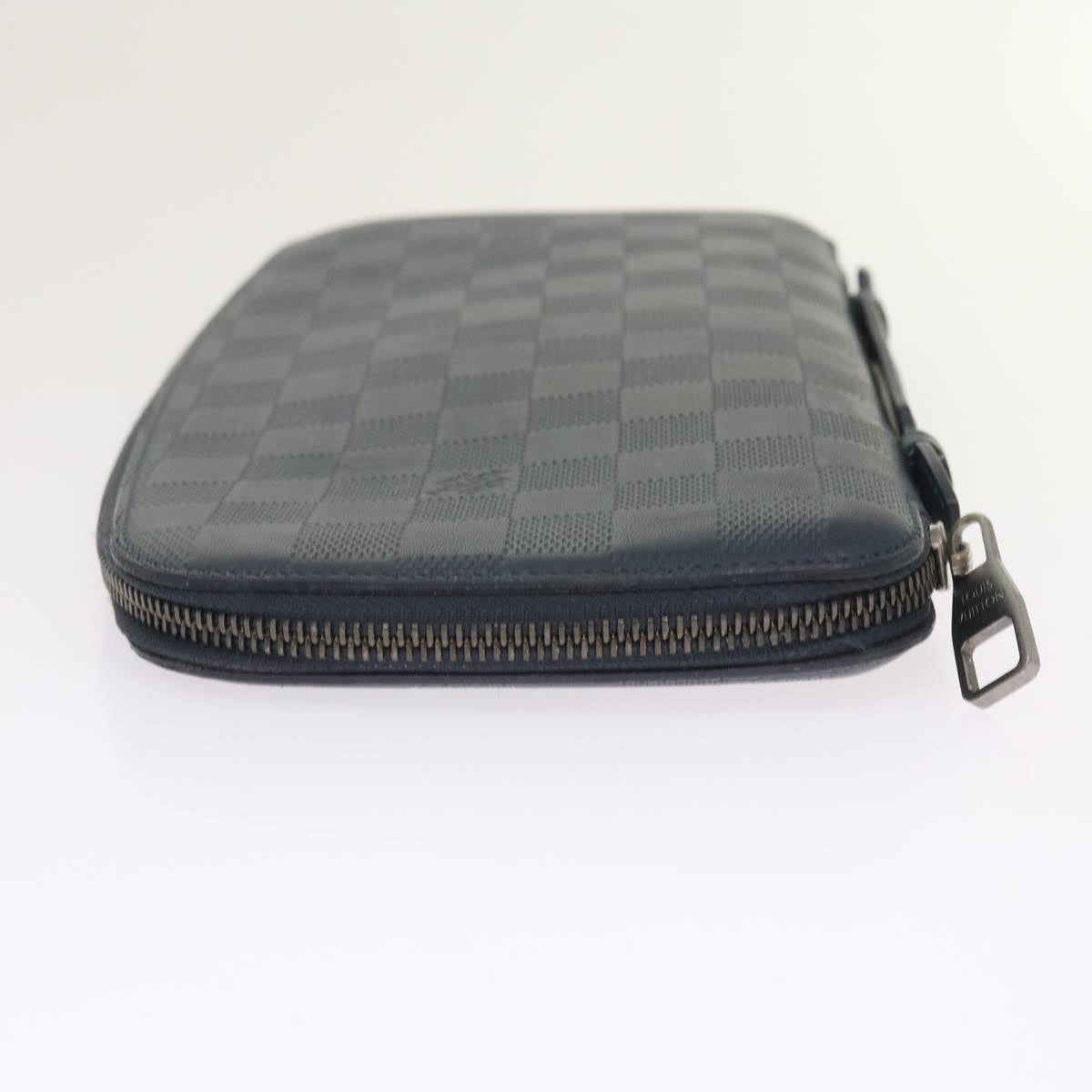 Louis Vuitton Atholl Black Leather Clutch Bag