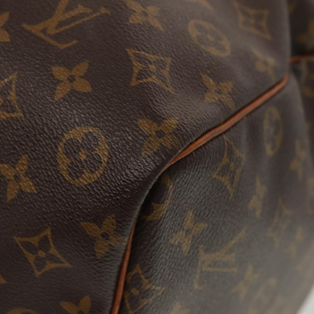 Louis Vuitton Keepall 60 Brown Canvas Travel Bag