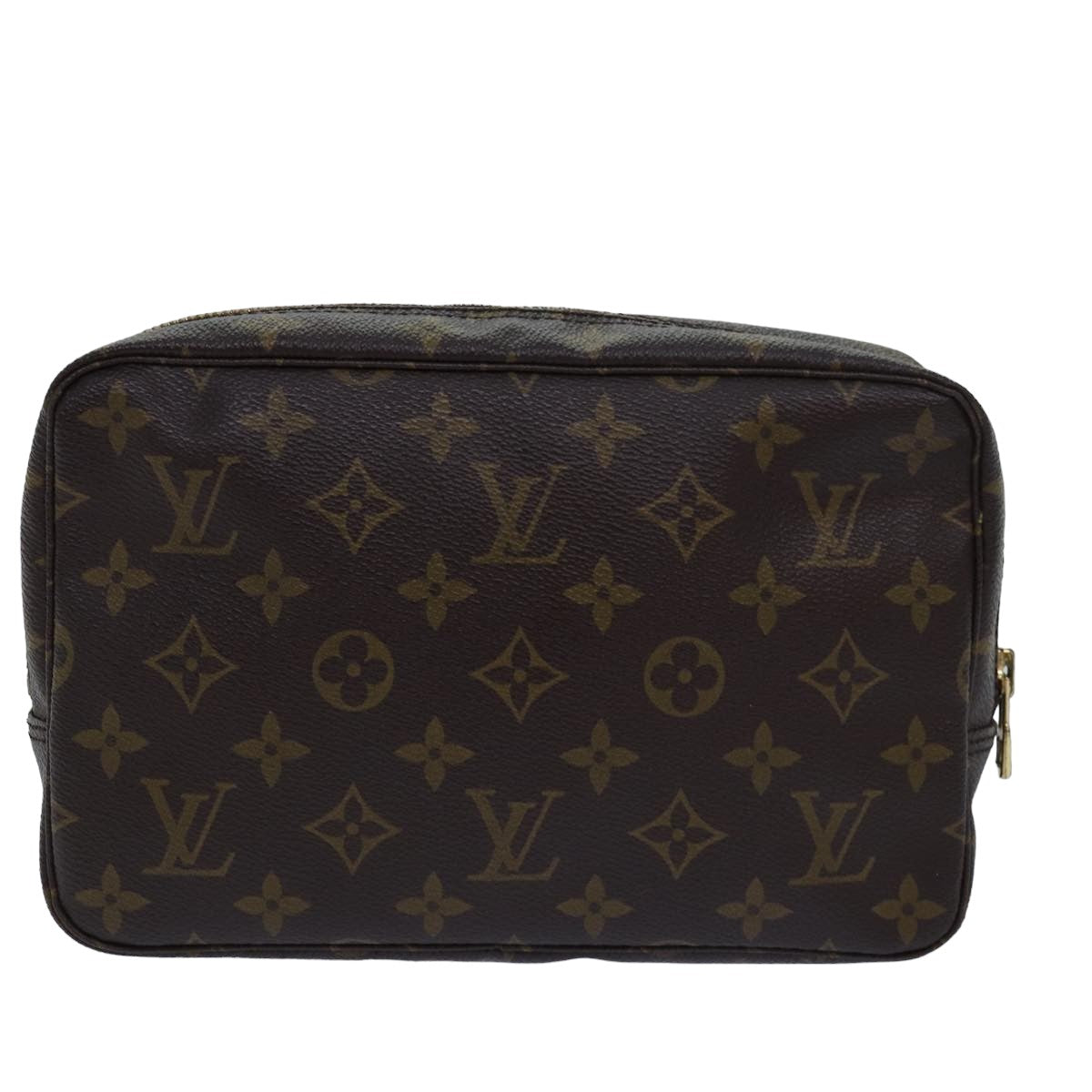 Louis Vuitton Trousse de Toilette Black Canvas Clutch Bag