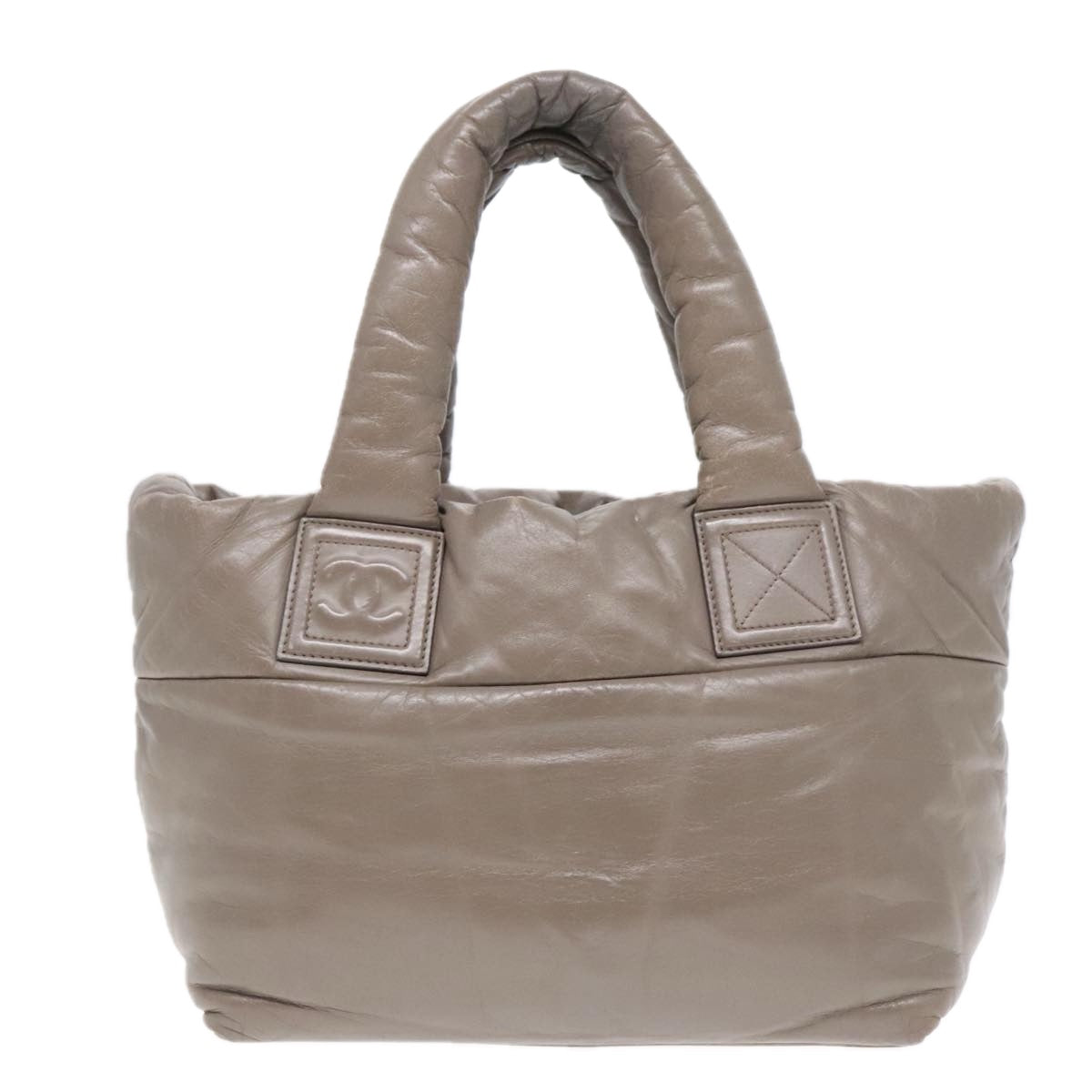 Chanel Coco Cocoon Brown Leather Tote Bag