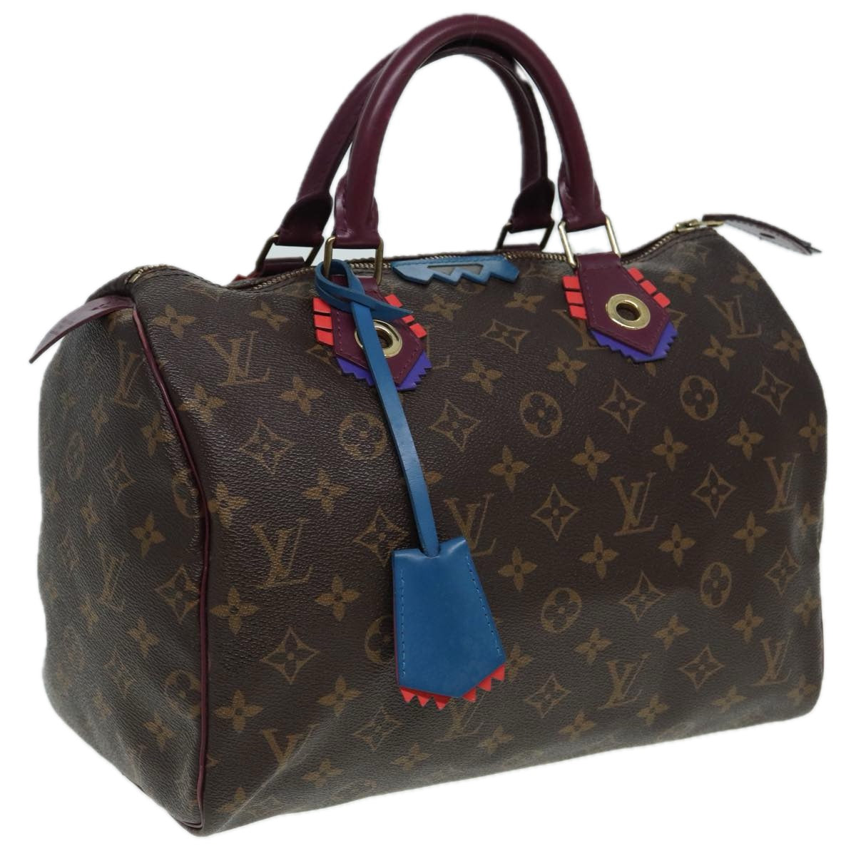 Louis Vuitton Speedy 30 Brown Canvas Hand Bag