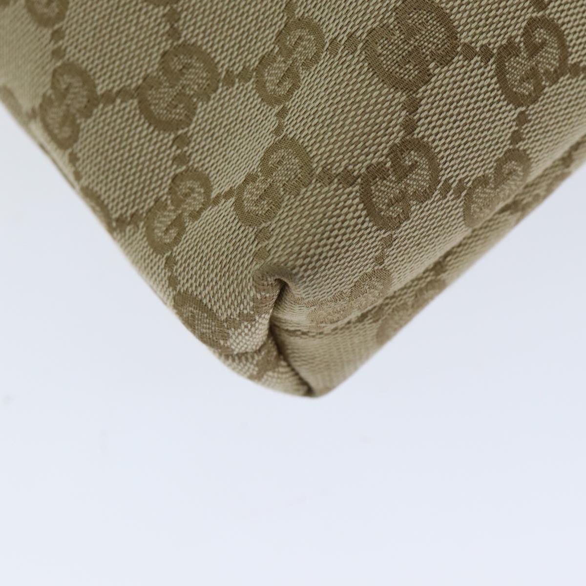 Gucci GG Supreme Beige Canvas Shoulder Bag