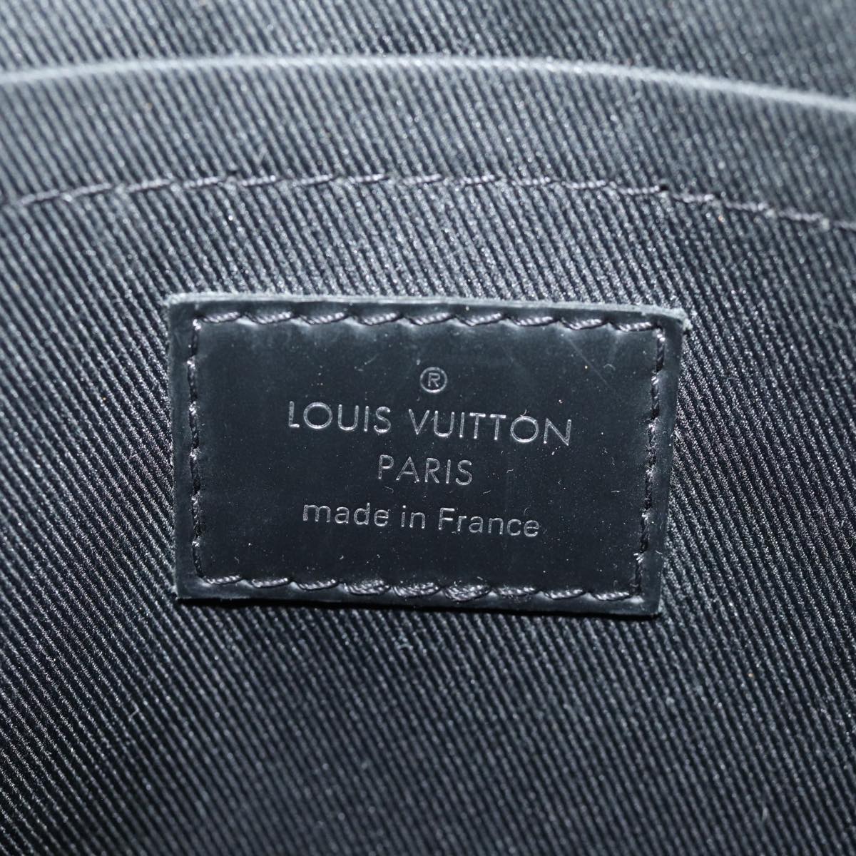 Louis Vuitton Discovery Black Canvas Clutch Bag