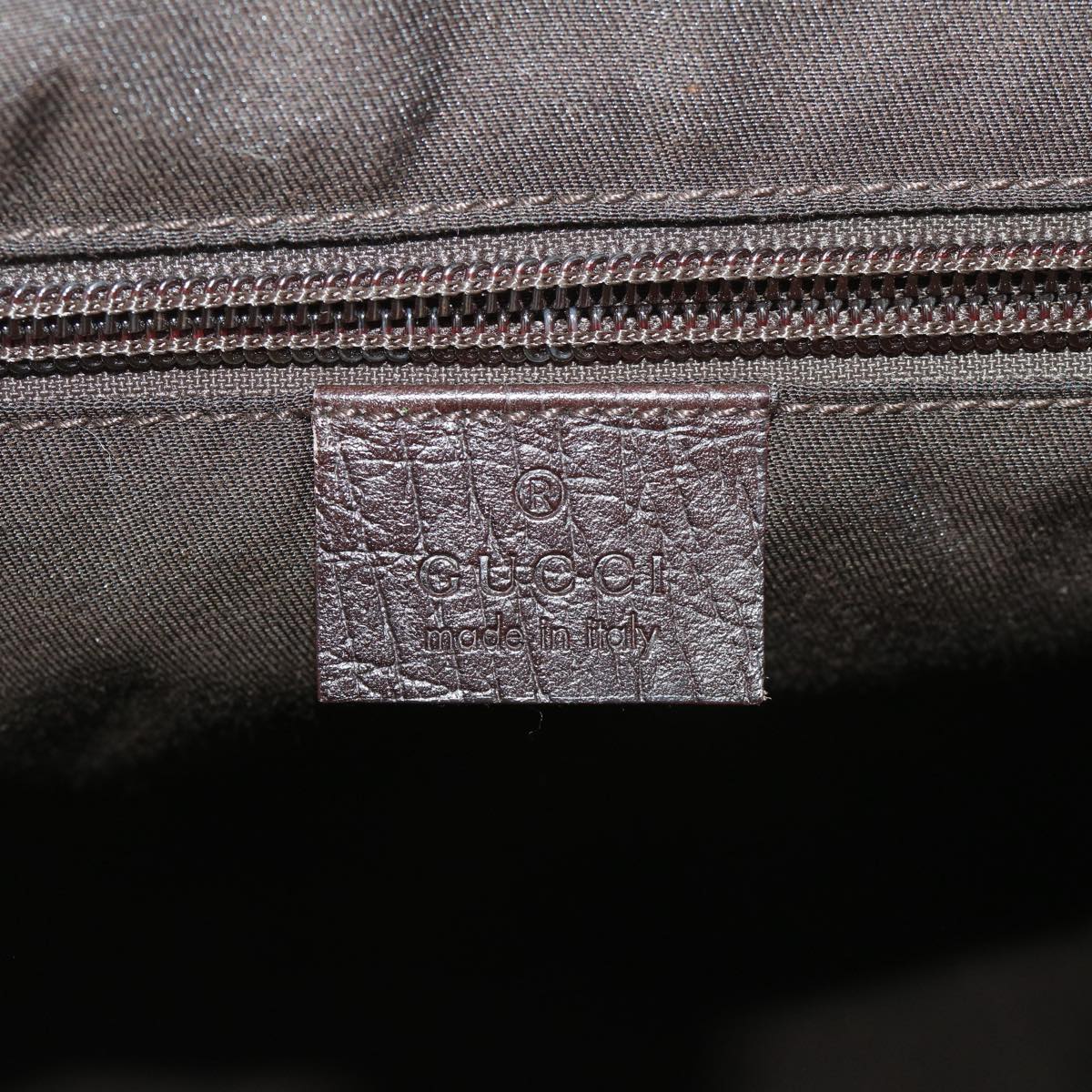 Gucci GG Supreme Beige Canvas Shoulder Bag