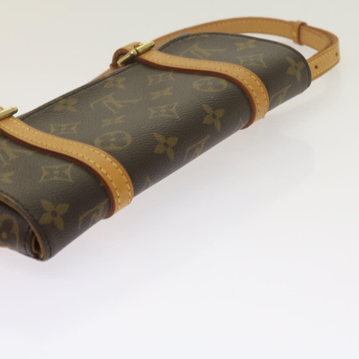 Louis Vuitton Marelle Brown Canvas Shoulder Bag