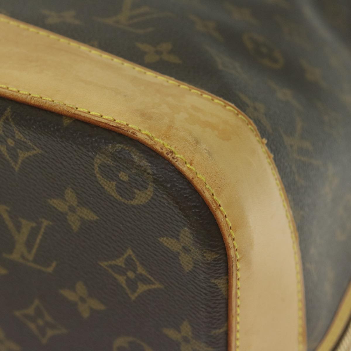 Louis Vuitton Alma Brown Canvas Travel Bag