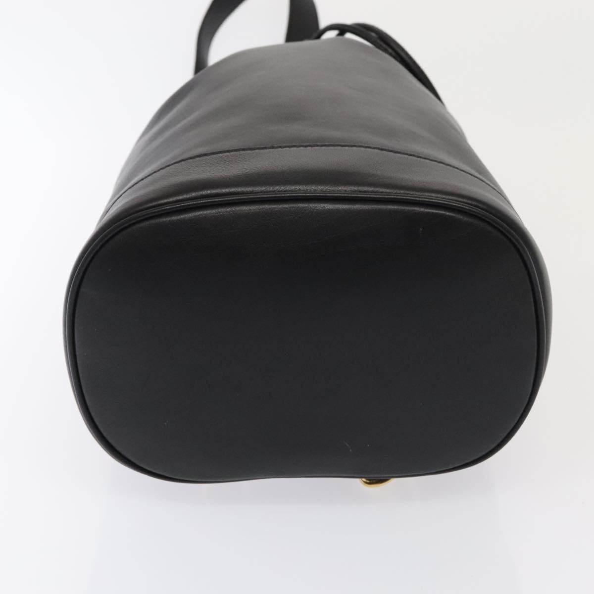 Gucci Bamboo Black Leather Shoulder Bag