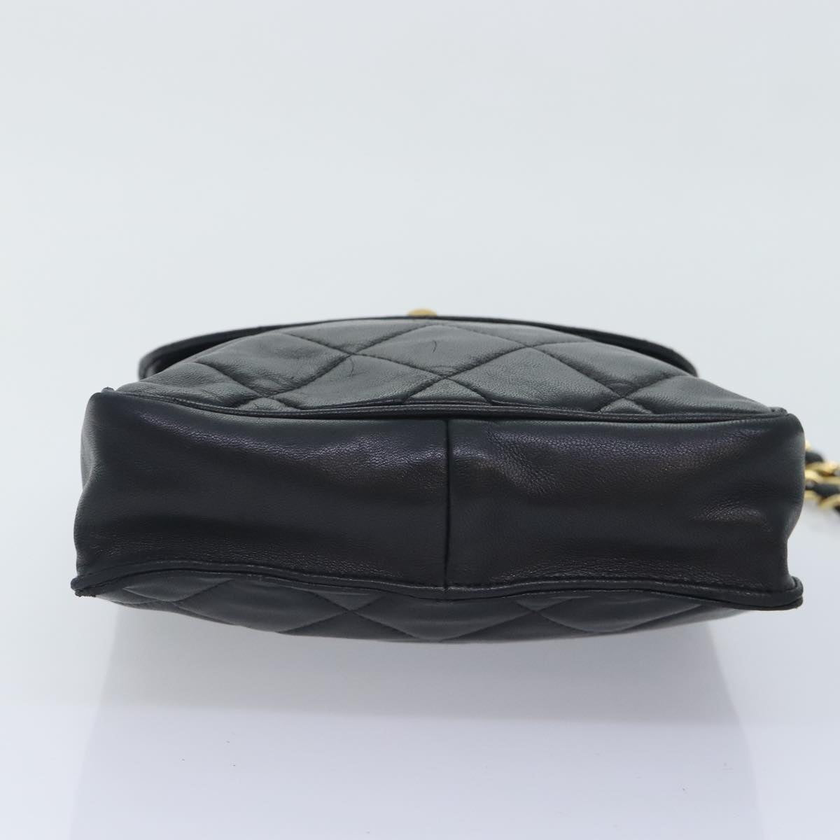 Chanel Bicolore Black Leather Shoulder Bag