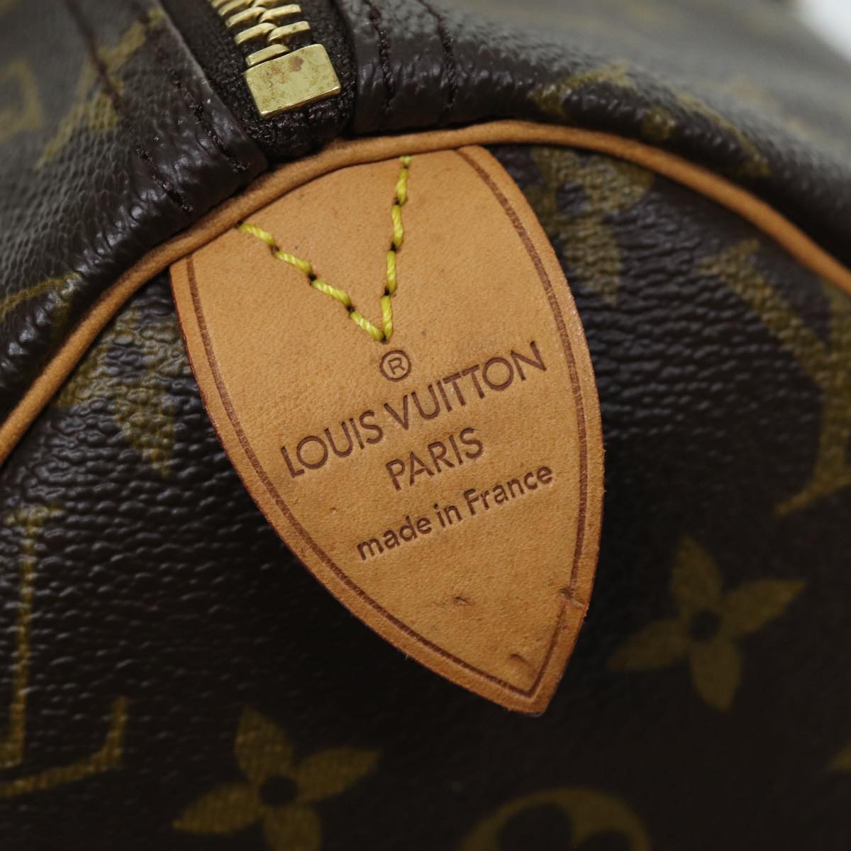 Louis Vuitton Speedy 40 Brown Canvas Hand Bag