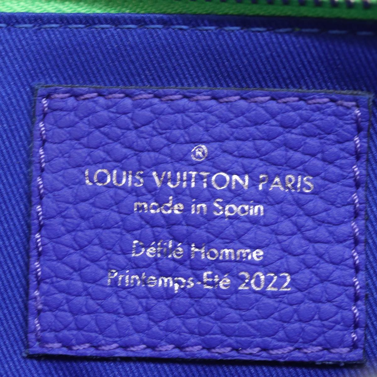 Louis Vuitton Trio Multicolour Leather Clutch Bag