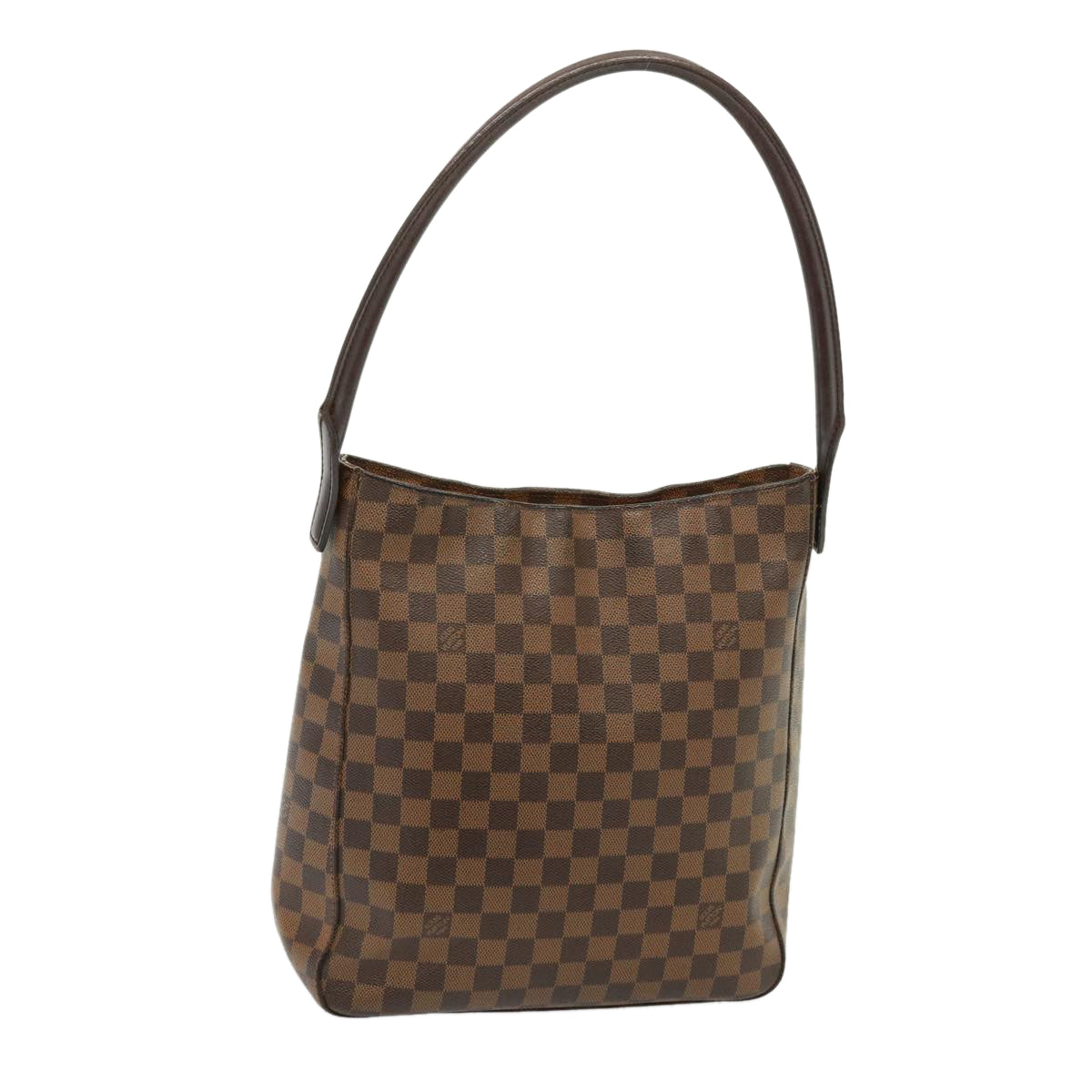 Louis Vuitton Looping Brown Canvas Shoulder Bag