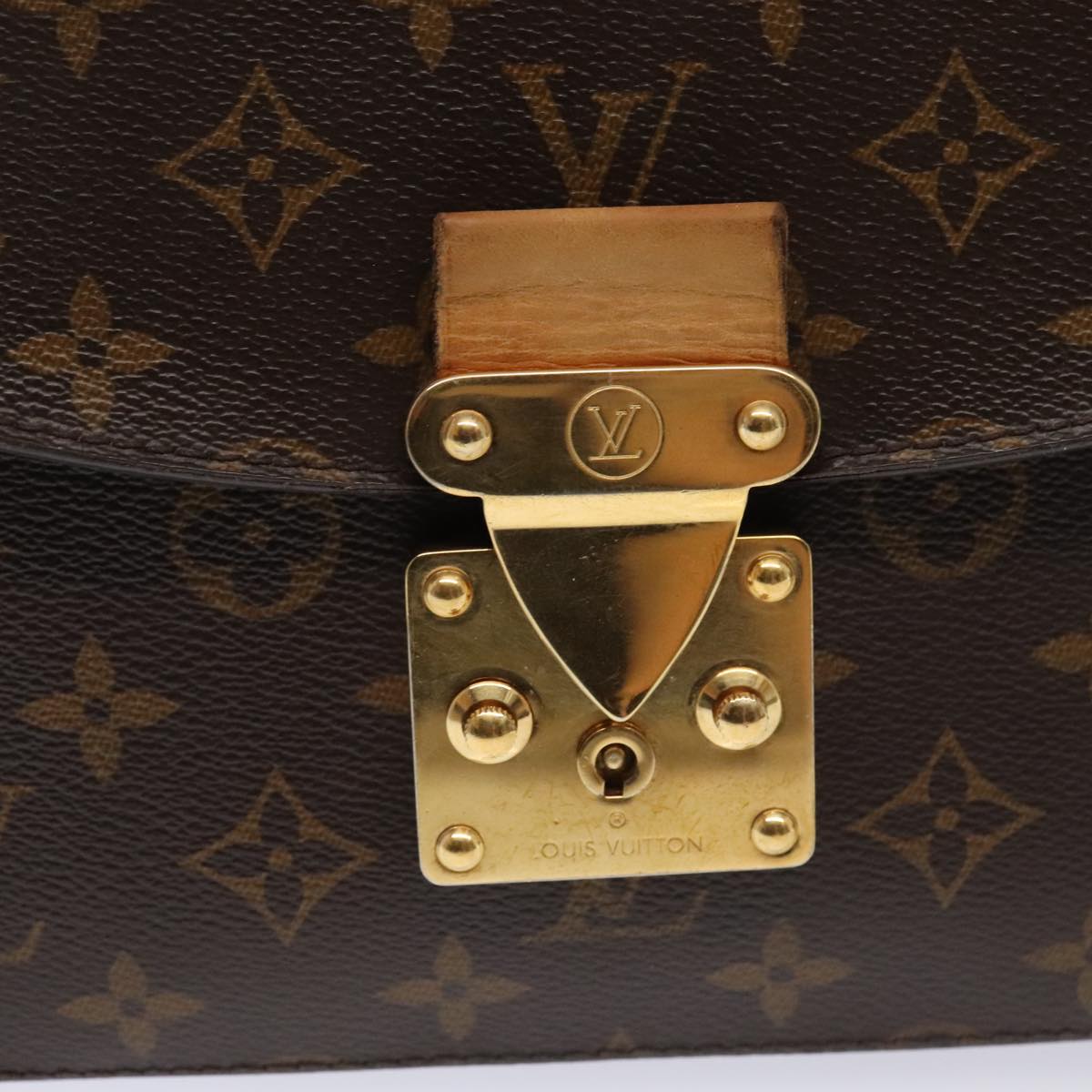 Louis Vuitton Eden Brown Canvas Hand Bag